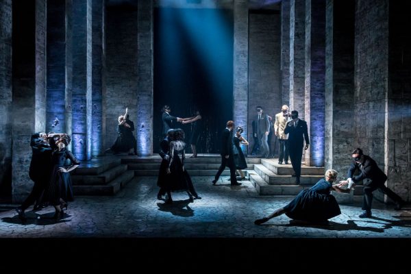 ROMEO AND JULIET by Shakespeare,         , Writer - William Shakespeare, Director - Rob Ashford and Kenneth Branagh, Set and Costume Designer - Christopher Oram, Lighting - Howard Hudson, The Garrick Theatre, London, 2016,  Credit: Johan Persson